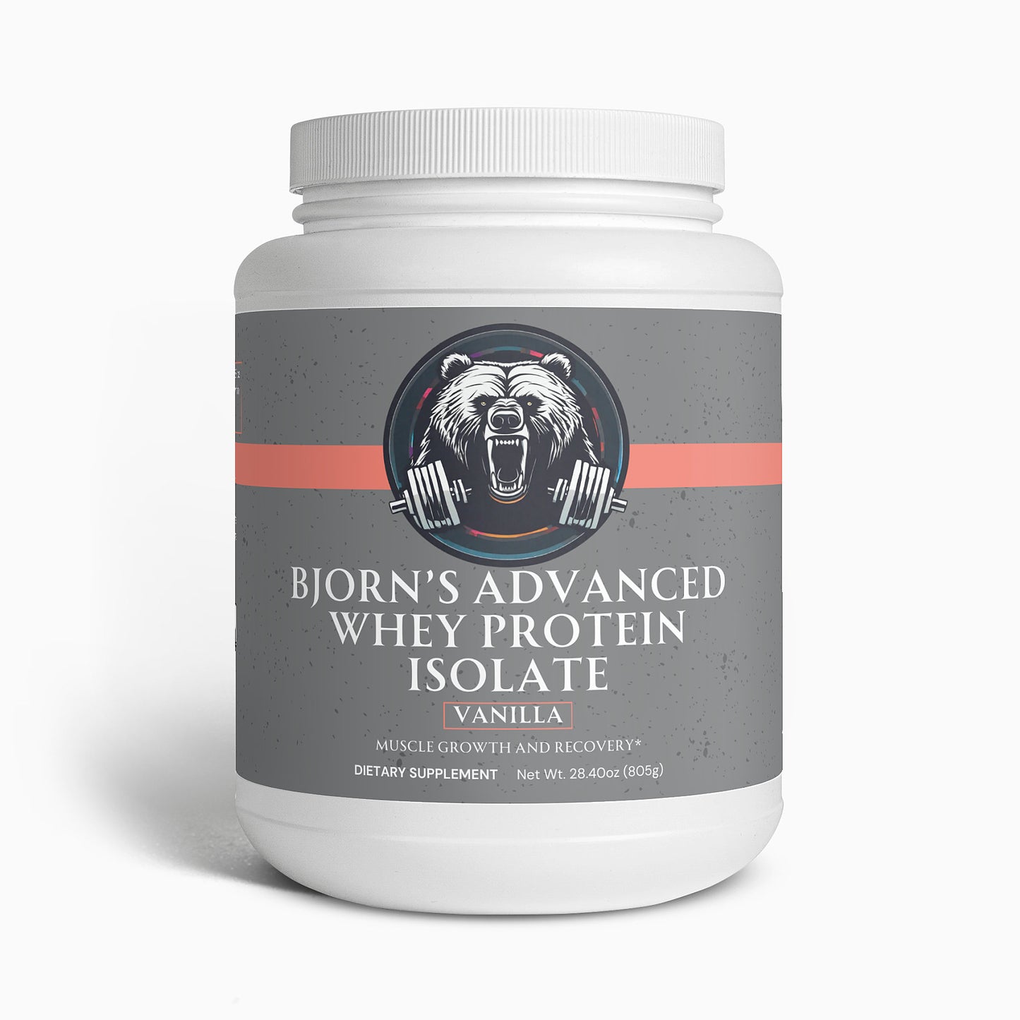 Bjorn's Whey Protein Isolate - Vanilla