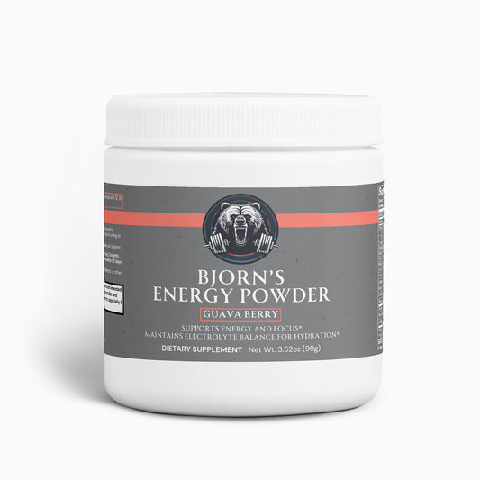 Bjorn's Energy Powder - Guava Berry