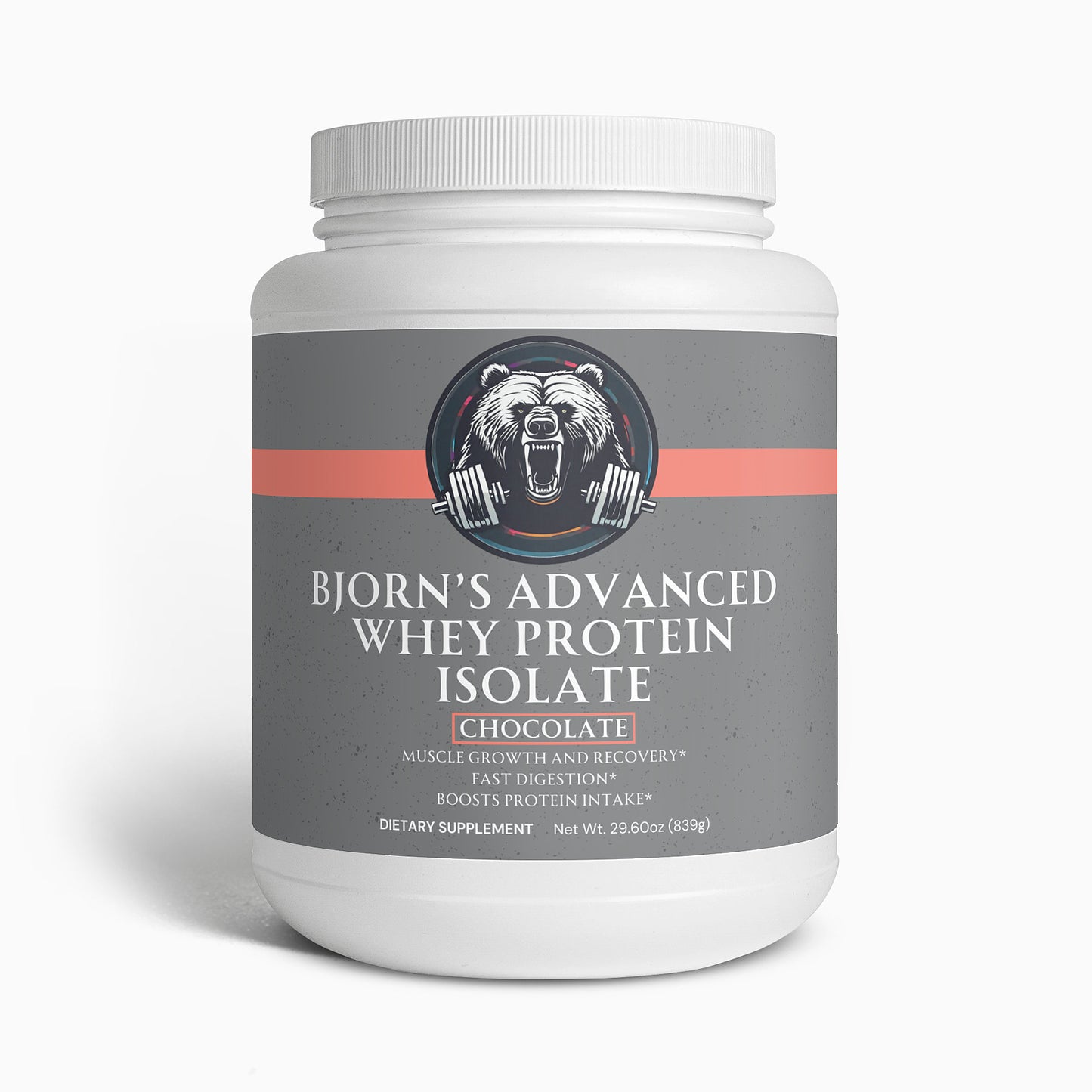 Bjorn's Advanced Whey Protein Isolate - Chocolate