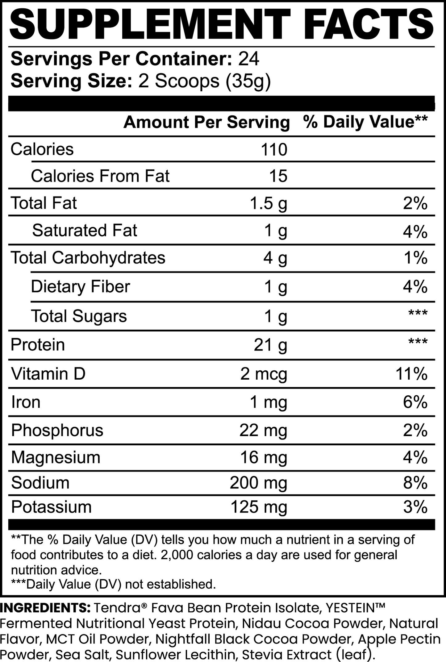 Bjorn's Plant Protein - Chocolate